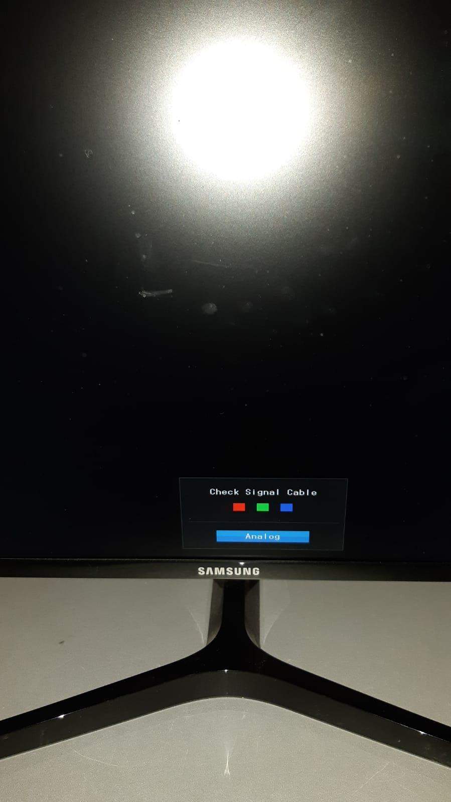 Problem mit Samsung Monitor ,,Check Signal cable"? PC, HDMI)