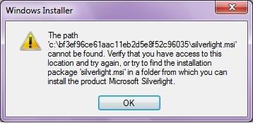 Windows Installer - (PC, Installation, Silverlight)