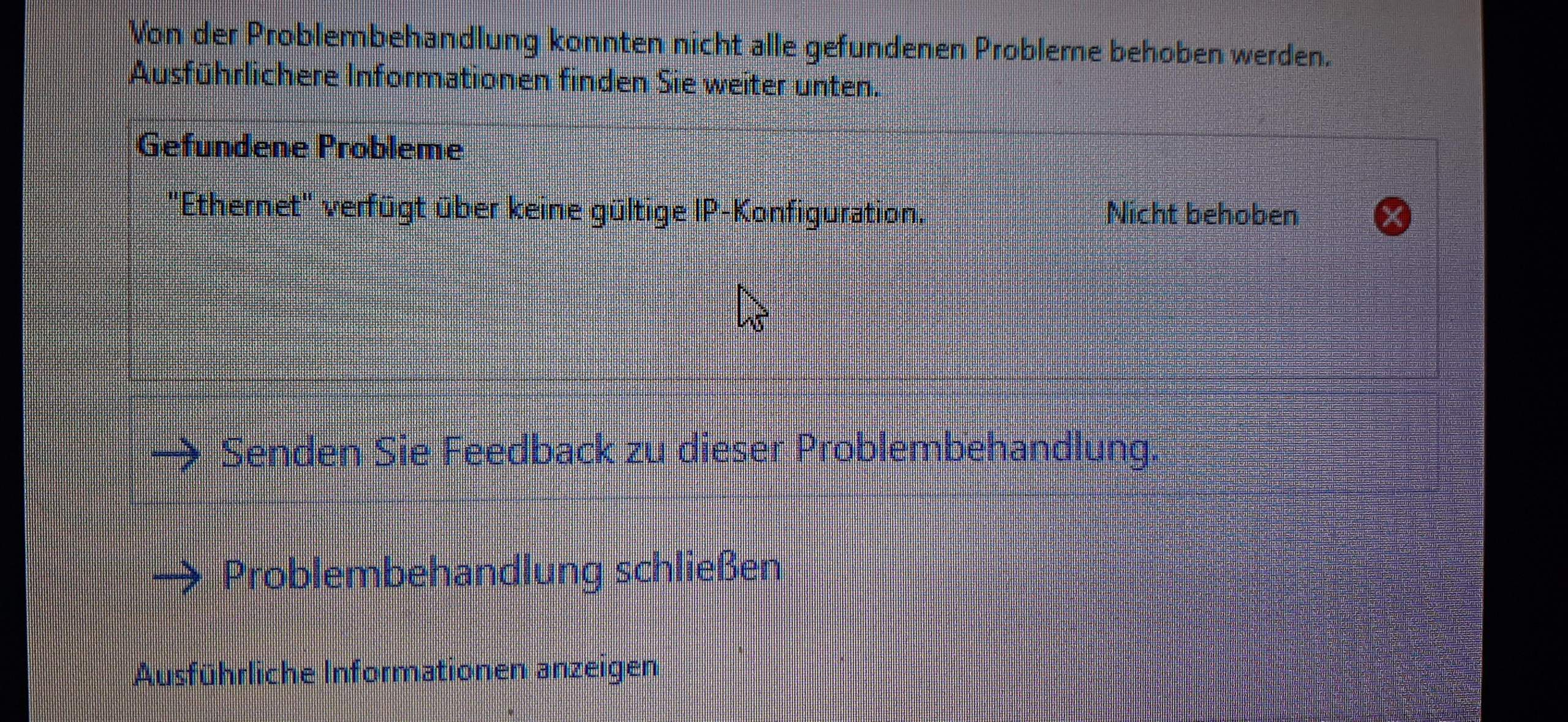 Probleme mit dem beheben? Technik,