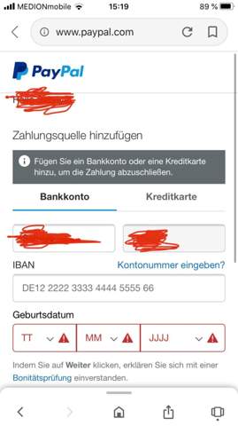Probleme mit PayPal Zahlung?
