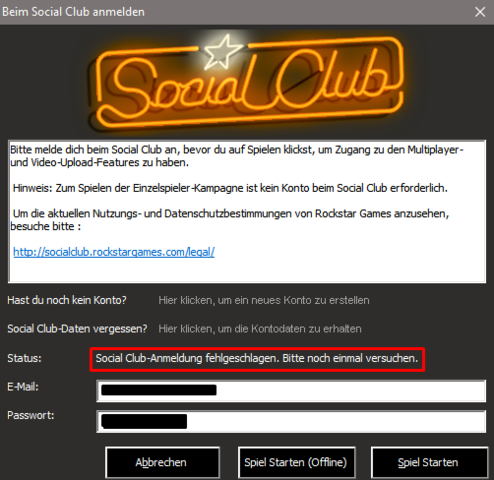 Fehlermeldung - (Computerspiele, gta)