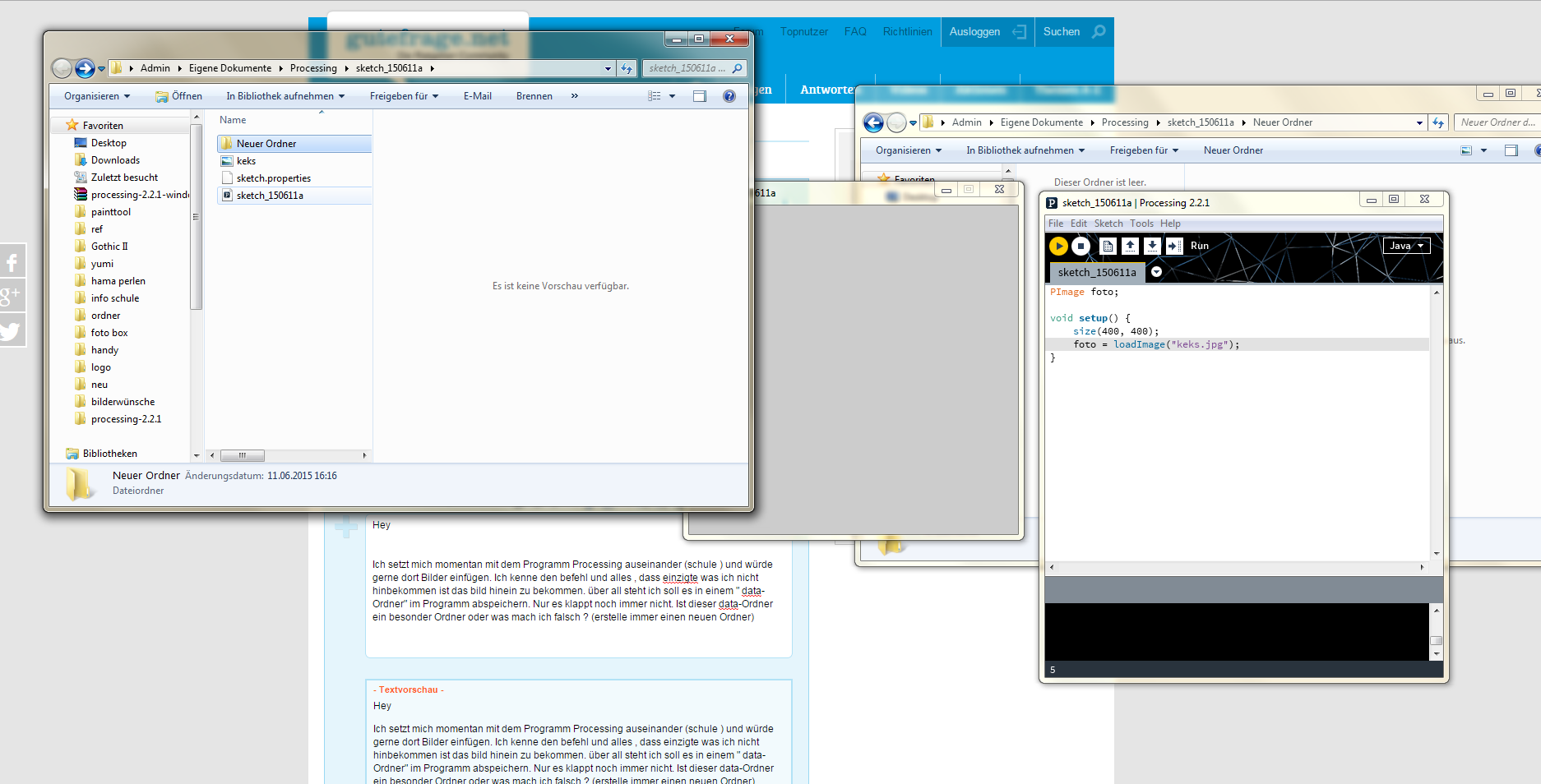 Processing Bilder einfügen Processing Bilder einfügen