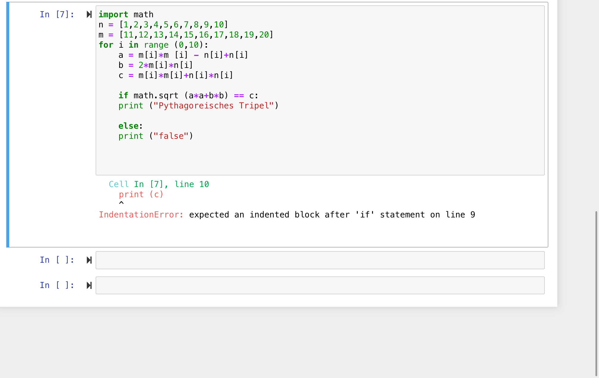 Was ist bei diesem Programm bei Python falsch? (Webseite, Software ...
