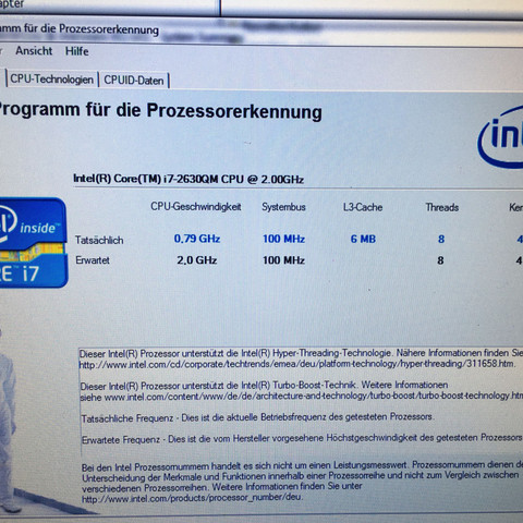 Intel Prozessorerkennung - (Computer, Technik, PC)