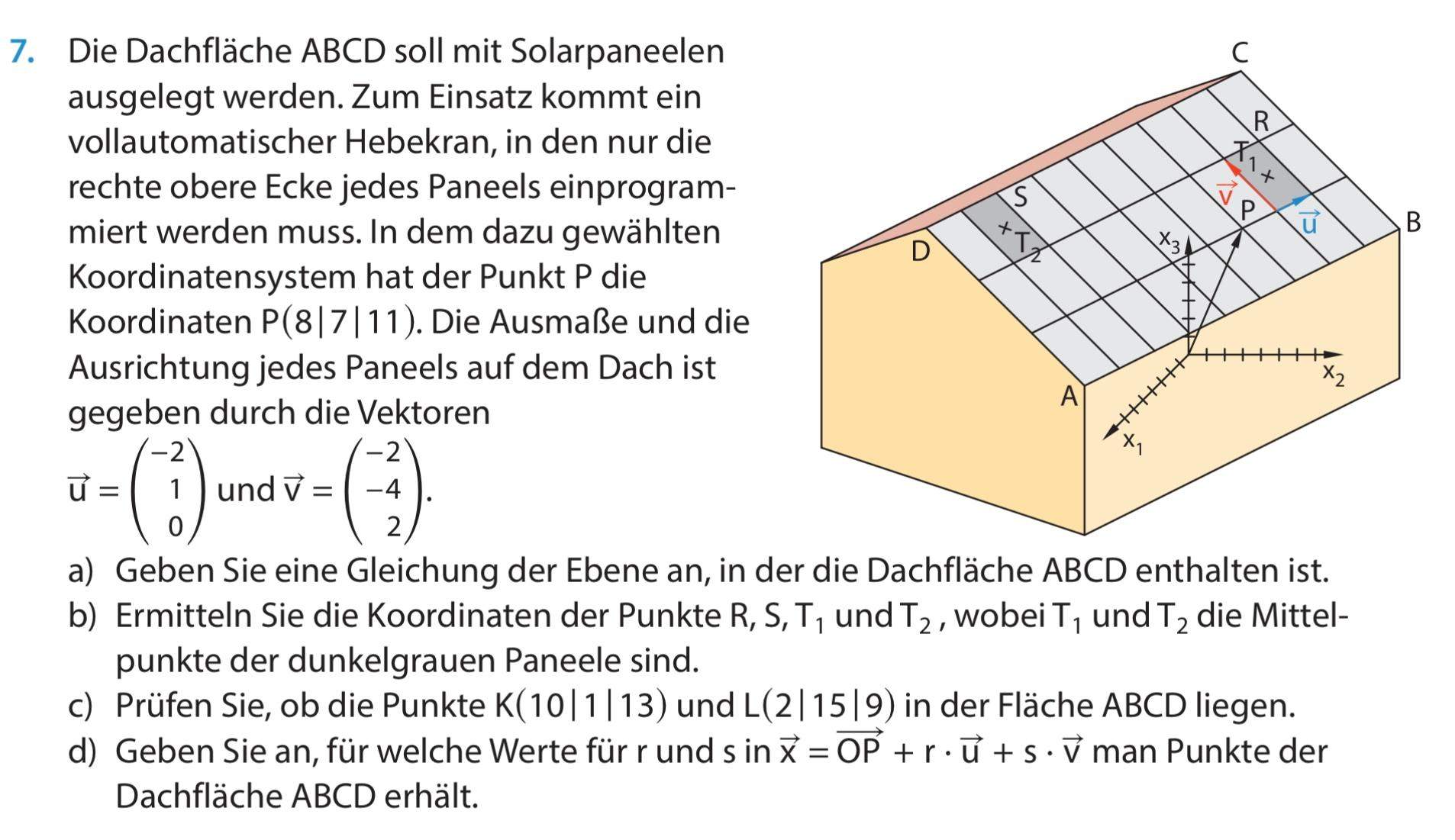 Untersuchen Sie Ob Die Punkte In Der Gegebenen Ebene Liegen Prüfen ob Punkte auf Ebene liegen? (Gleichungen, Funktionsgleichung