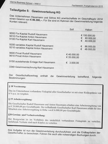Kg gewinnverteilung Kg gewinnverteilung
