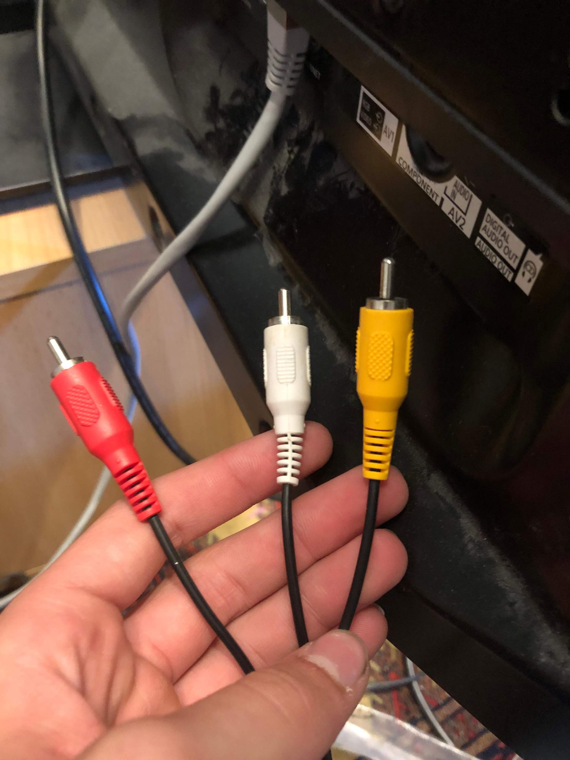 Ps2 anschließen; wie? (Fernseher, Elektrik, Kabel)