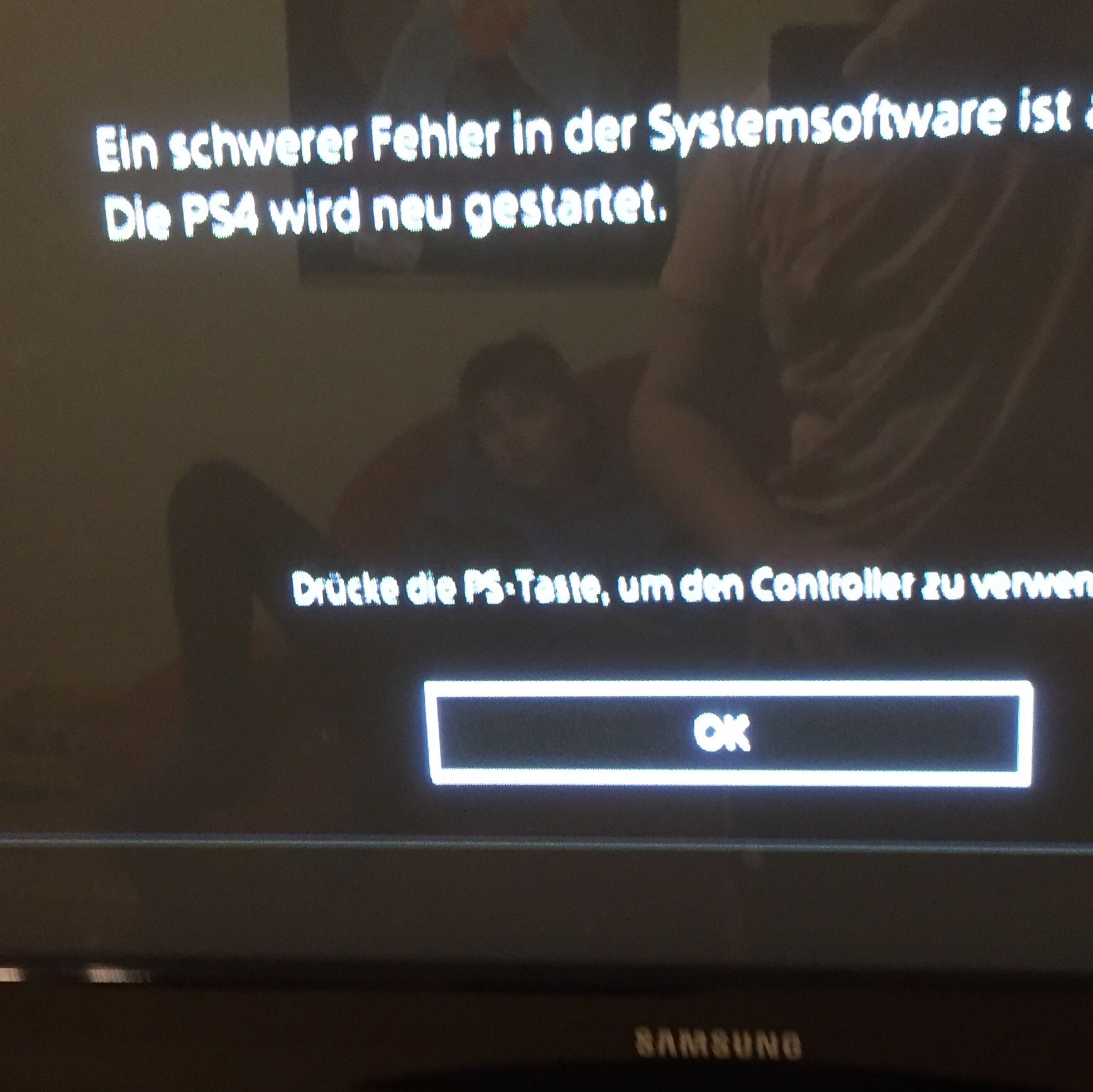 Ps4 Store Ein Fehler Ist Aufgetreten Bei meinem PS4 ist ein schwerer Fehler in der Systemsoftware