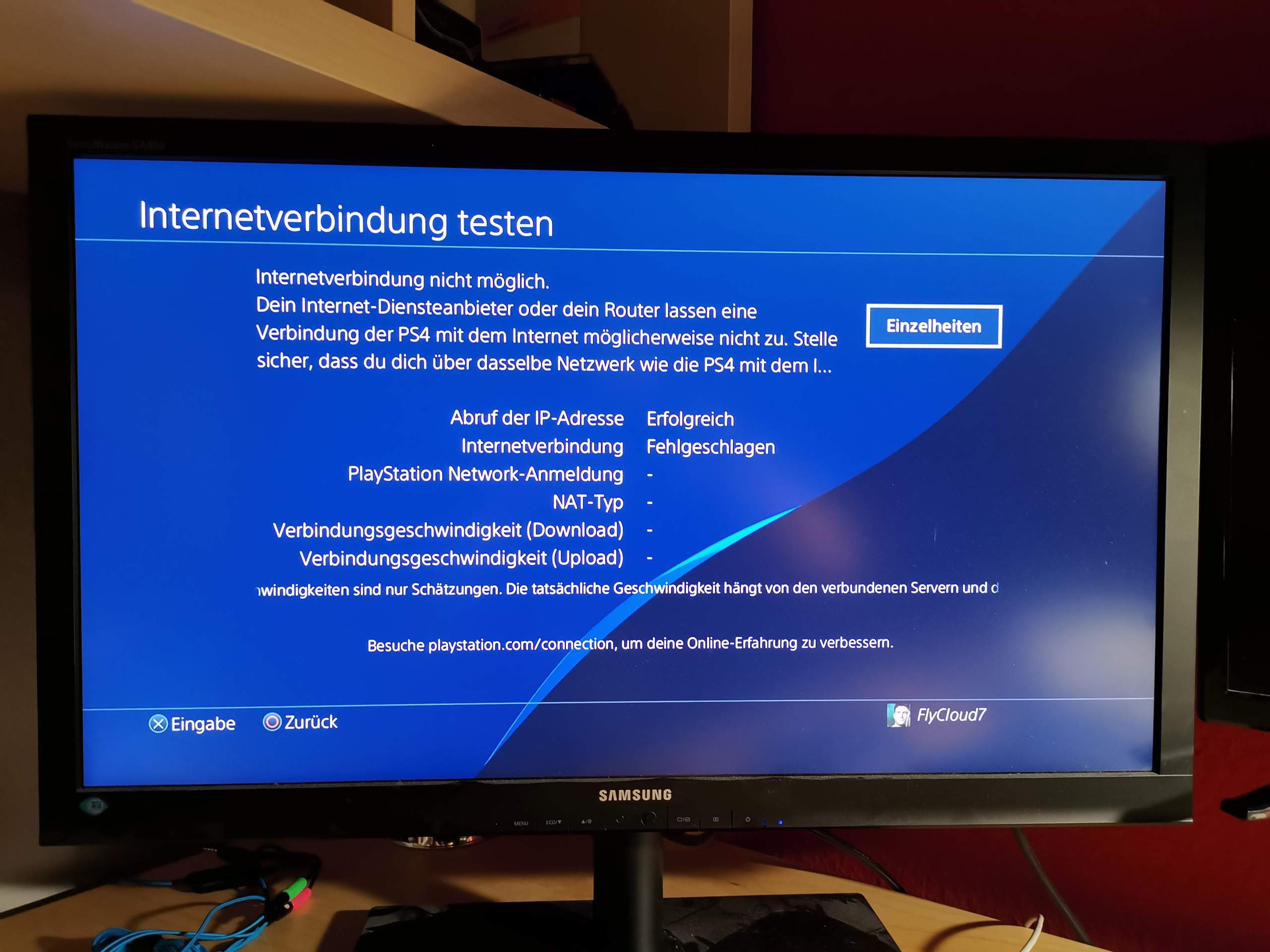 Ps4 Internetverbindung Nicht Möglich Ce 33991 5 www.gutefrage.net