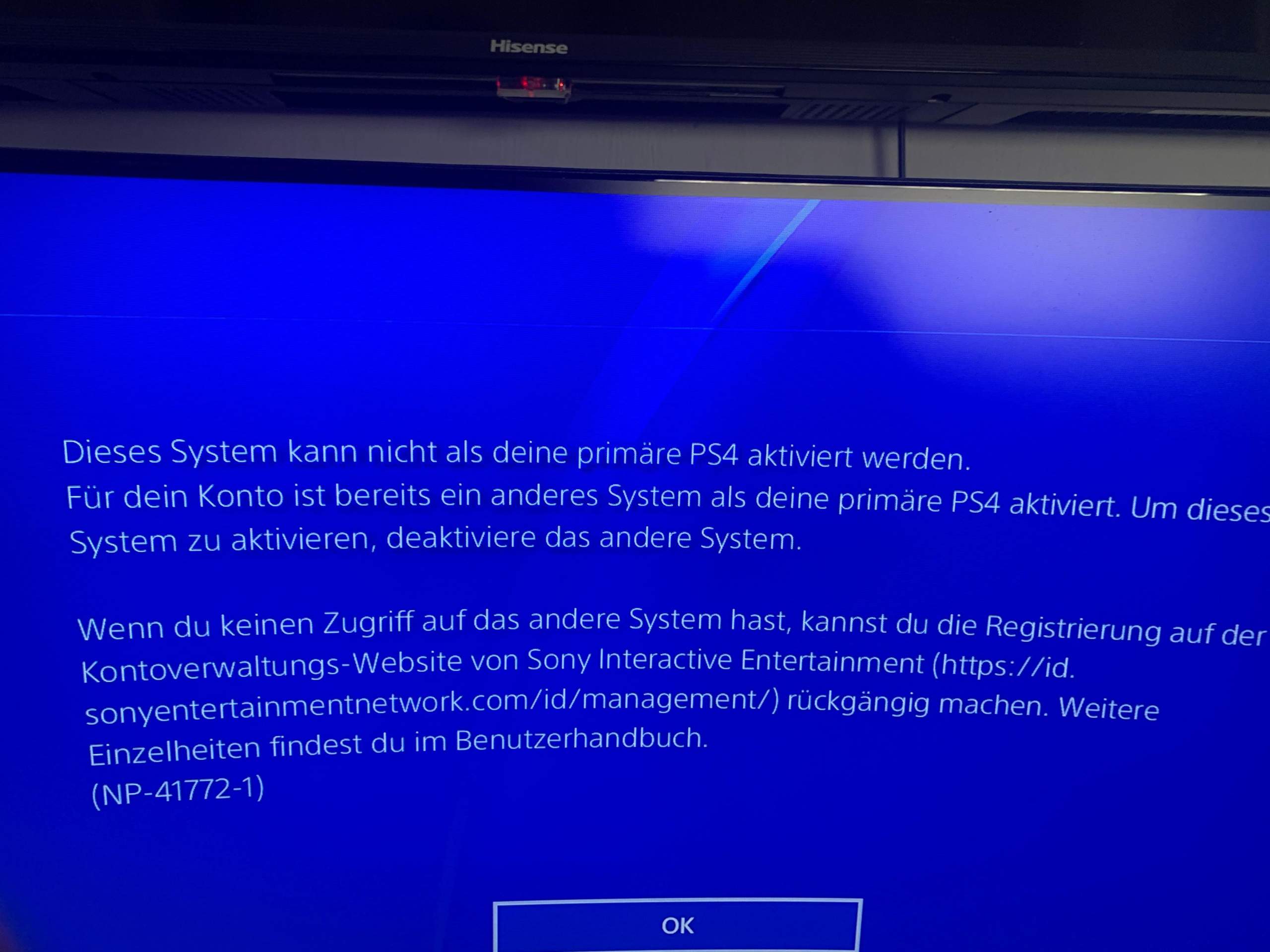 Ps4 primäre Ps4? (PlayStation 4, Sony, PlayStation Network)