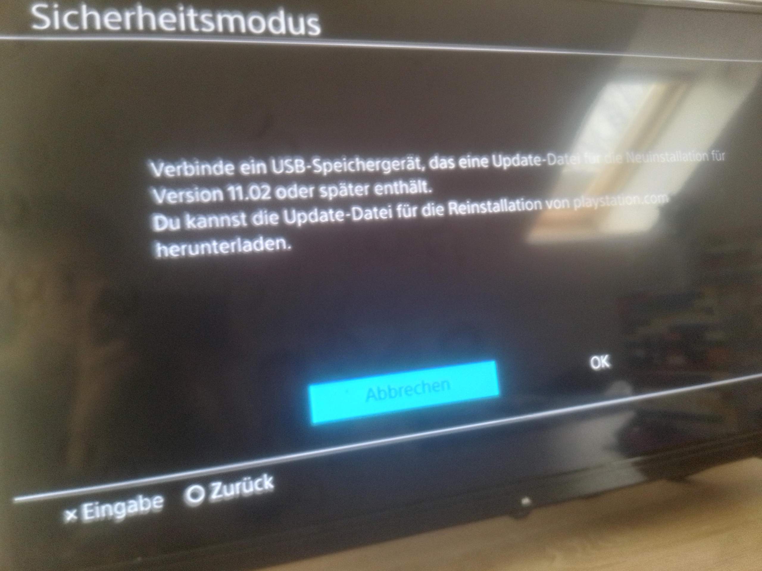Ps4 Sicherheitsmodus deaktivieren? (PlayStation 4, Sony)