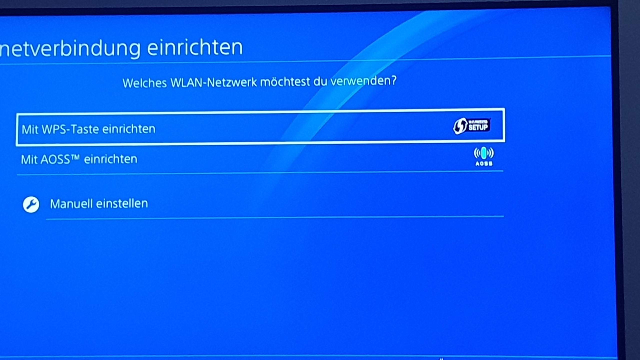 Ps4 WLAN Einrichten richten Ist Anders? (PlayStation 4, PlayStation Network)