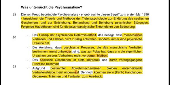 Psychoanalyse nach Freud?