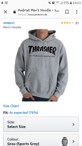 - (Amazon, Pullover)