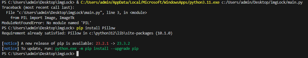 python findet modul nicht obwohl es installiert ist ...