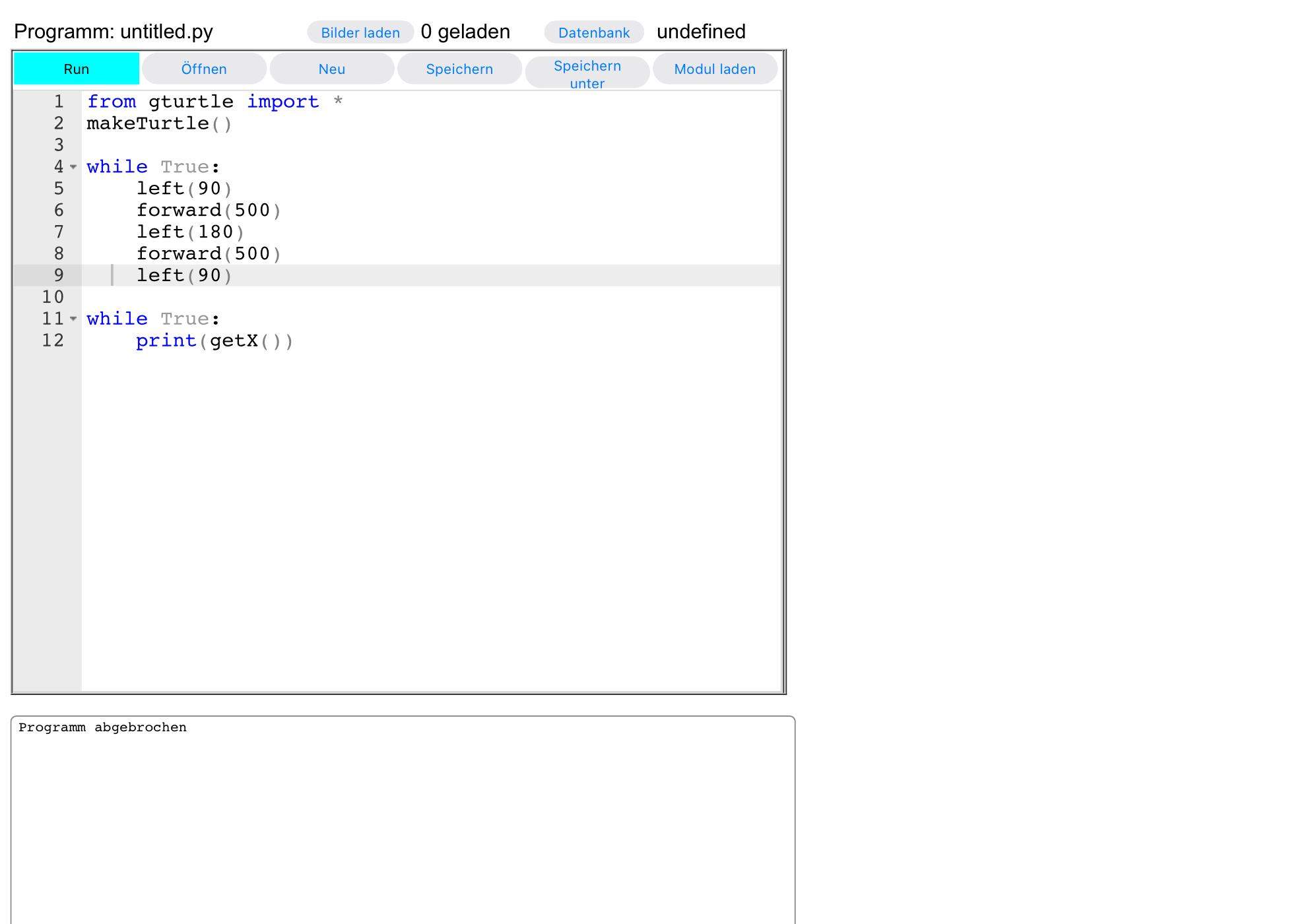 Python turtle Grafik? (Schule, Programmiersprache)