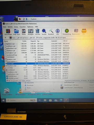 Pythonkara Datei nicht öffnen können? (Informatik, Python)