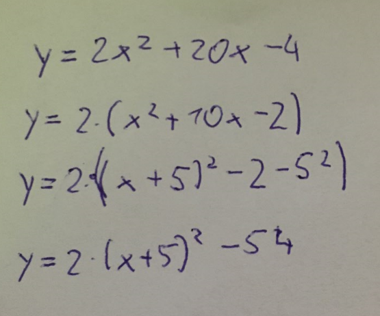 Bild 1 - (Mathematik, Quadratische Funktion)