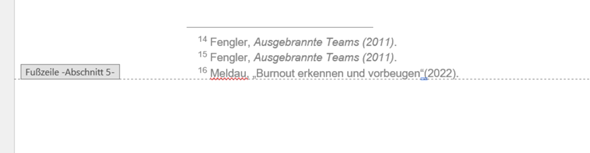 Quellen in Fußzeile in Word? (Microsoft, Microsoft Word, Microsoft Office)