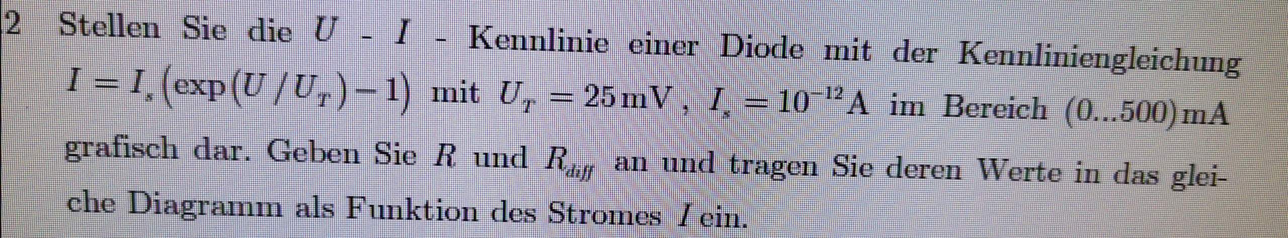 R und R_diff? (Studium, Elektrotechnik)