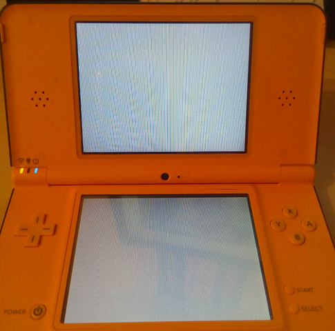 Der Whitescreen (erscheint direkt nach dem Start der R4-Karte) - (Nintendo DS, SD-Karte, Nintendo DSi)
