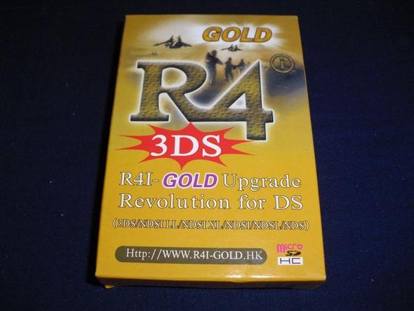 Verpackung - (Elektrotechnik, Nintendo DS, R4i Gold)