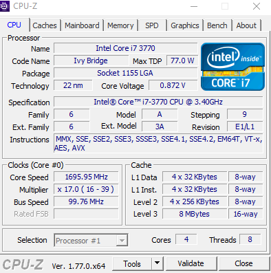 CPU-Z Werte - (Grafikkarte, Hardware, rx 480)