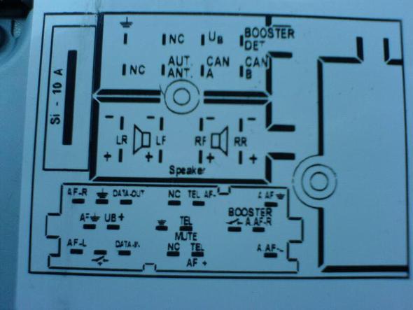 Steckerplan Auto - (Radio, Autoradio, Fiat)