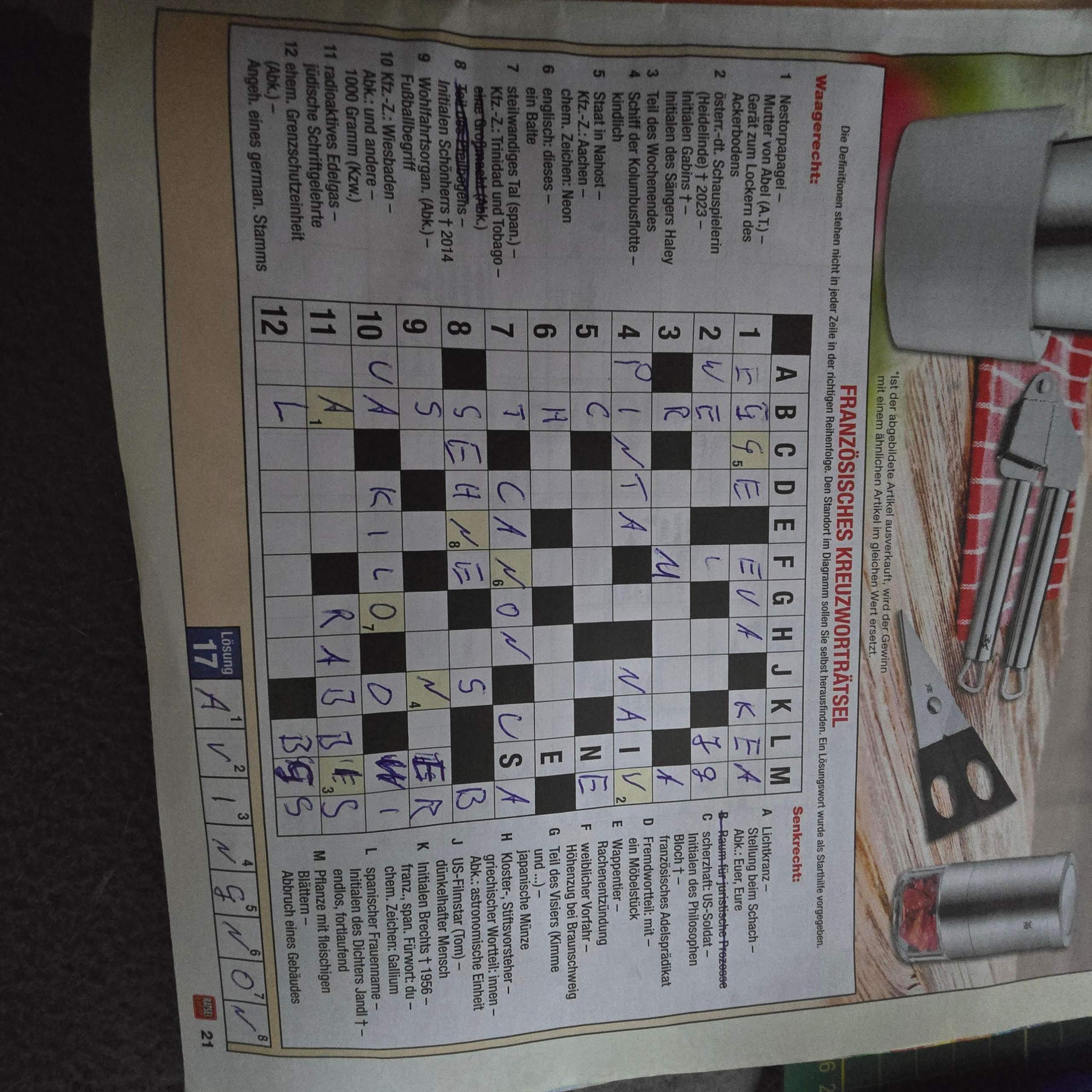 Rätsel? (Hilfestellung)