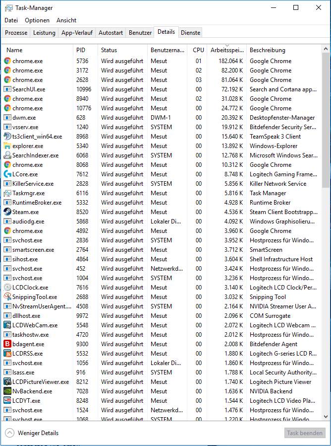 Ram Voll Ausgelastet Ohne Grund Windows 10 RAM auslastung 90-100% ohne grund? (Computer, PC, Gaming)