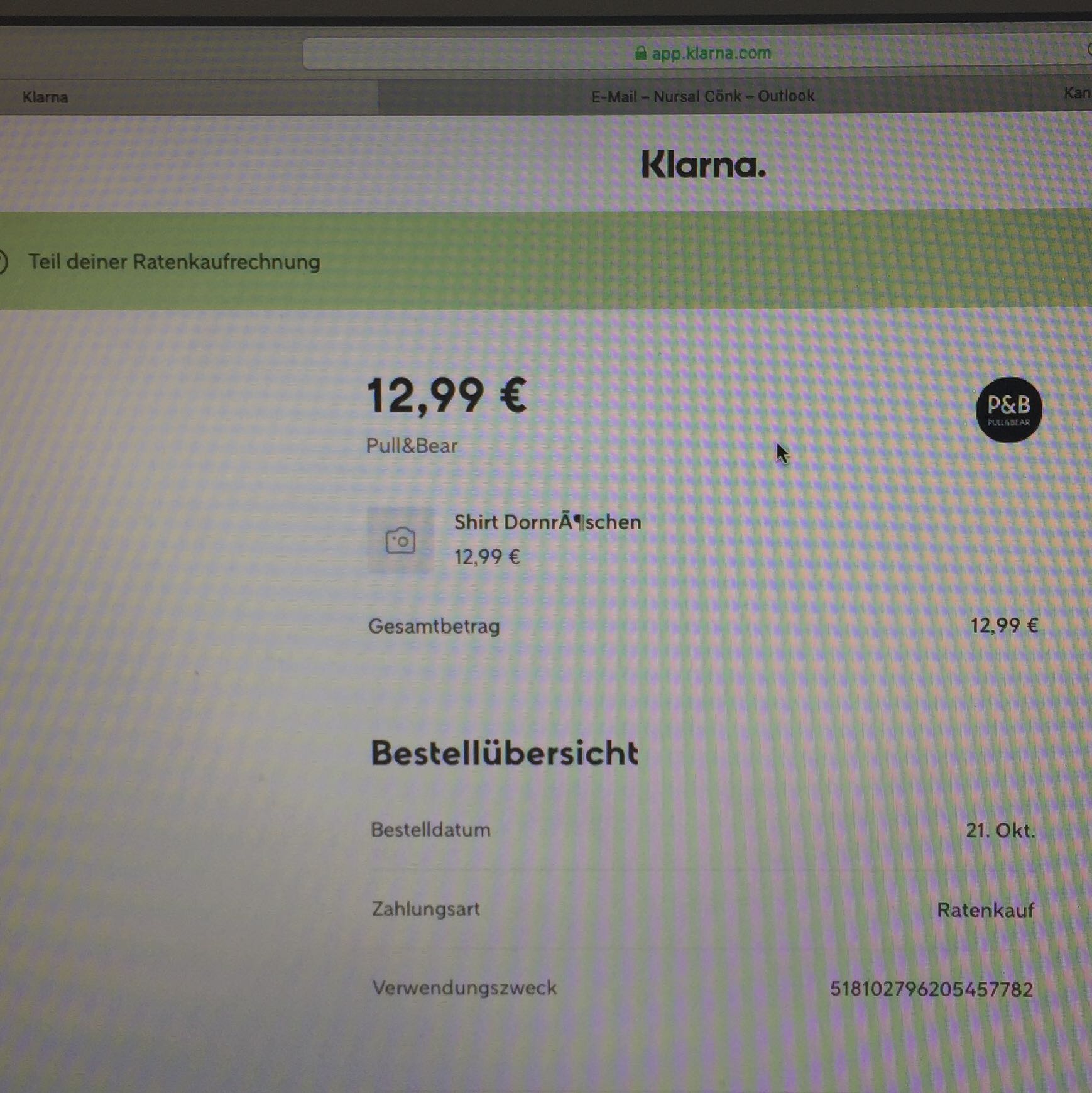 Ratenkauf Bei Klarna Zahlen Geld Bank Online Shop