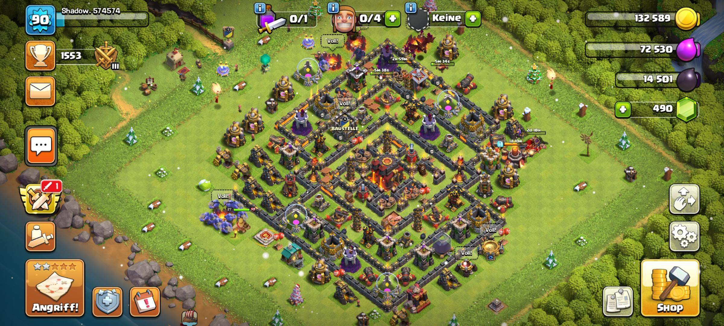 Clash Of Clans Rathaus Level 11 Rathaus Level 11? (Clash of Clans, Strategiespiel)