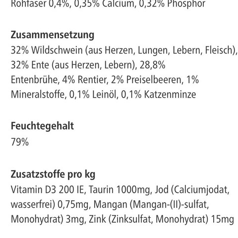 Wilderness - (Tiere, Katze, Erfahrungen)