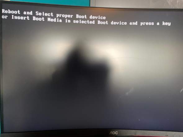 Select Device Reboot and select proper Boot device? (Windows, Windows 10, IT)