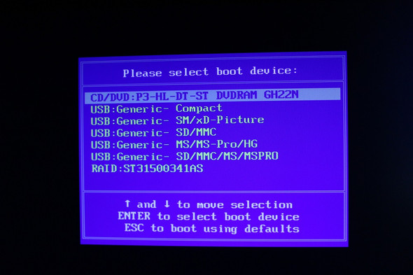 Boot Menü - (Computer, PC, Windows)