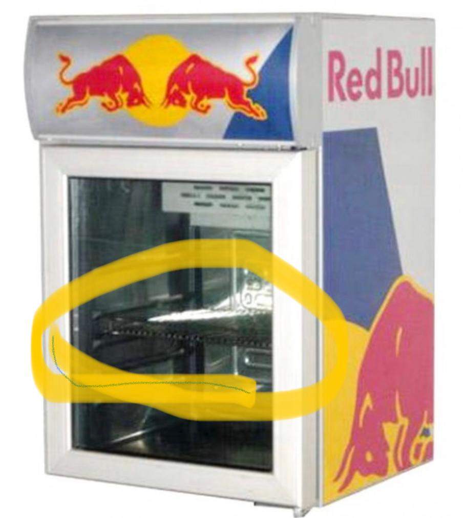 Red Bull Kühlschrank Ersatzteile? (Garten, Club, Grill)