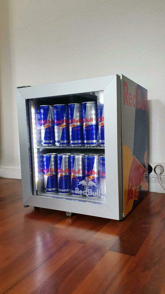 Red Bull Mini Kühlschrank/Mini Bar? (Gastronomie, Mini-Kühlschrank)