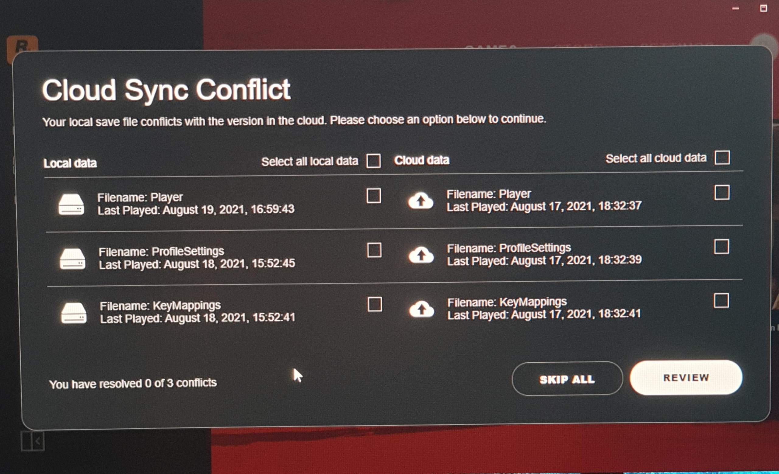 Red Dead Redemption 2 Cloud Sync Conflict beheben? Technik