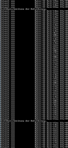 Ping an Server IP - (Server, Netzwerk, Linux)