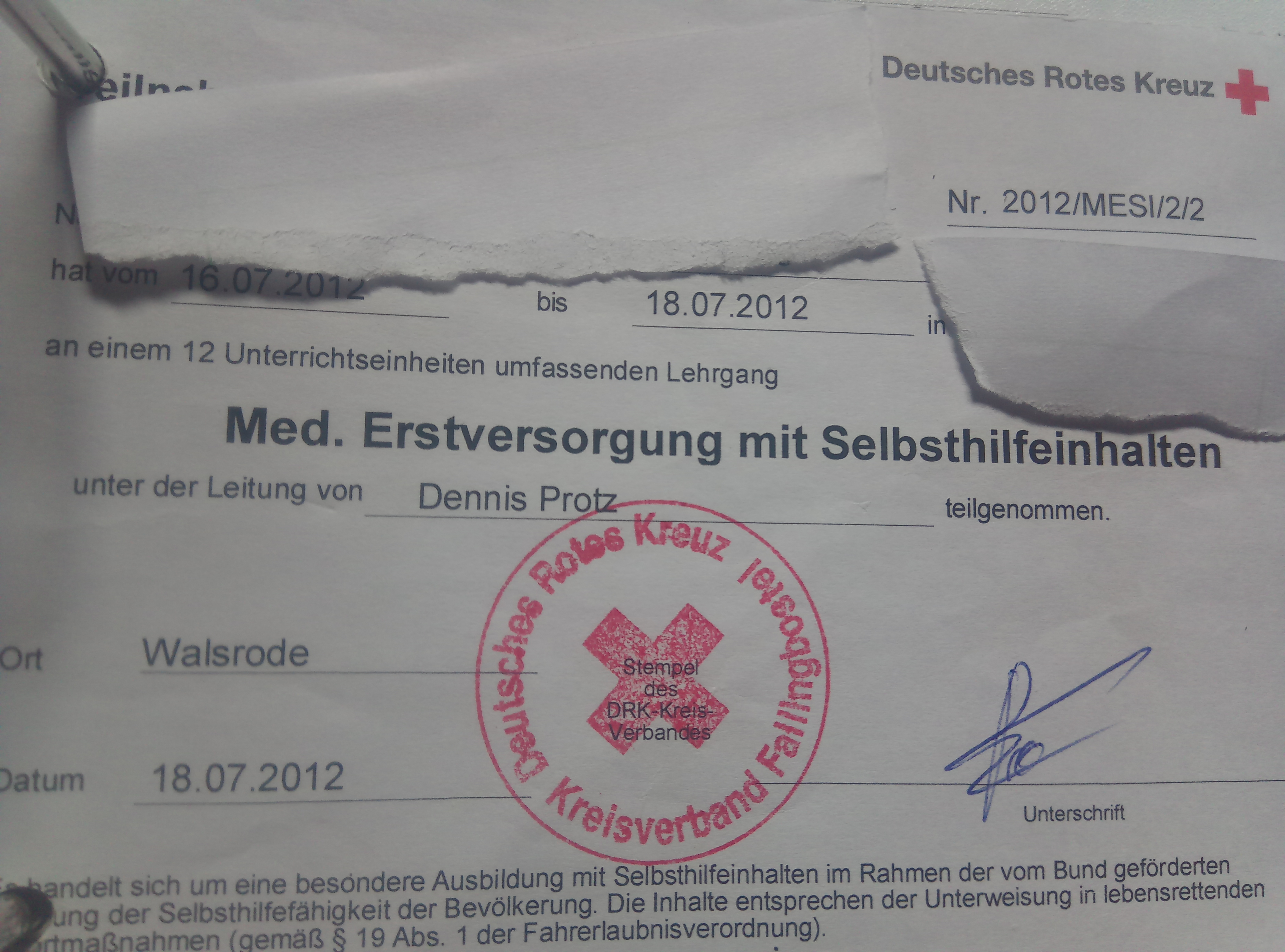 Reicht Der Erste Hilfe Schein Fur Den Fuhrerschein Fuhrerschein Klasse B