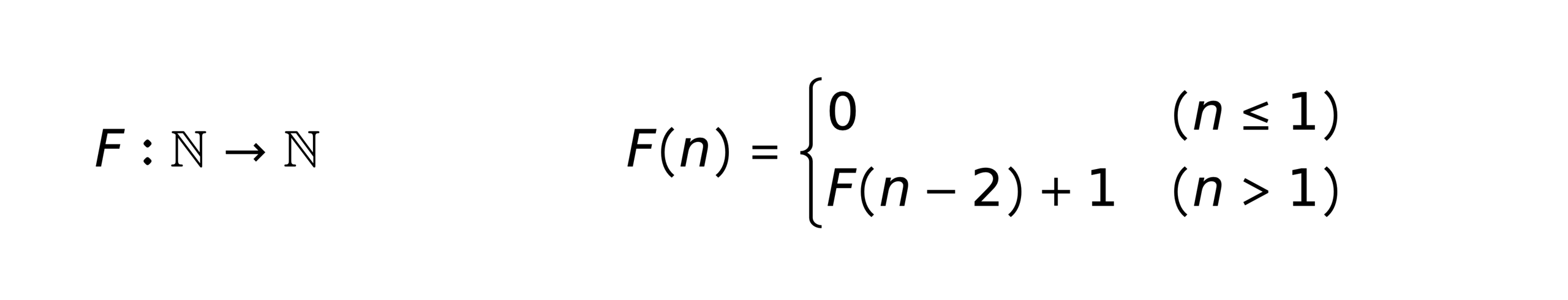 Rekursionsfunktion Ergebnis? (Mathematik, Rekursion)