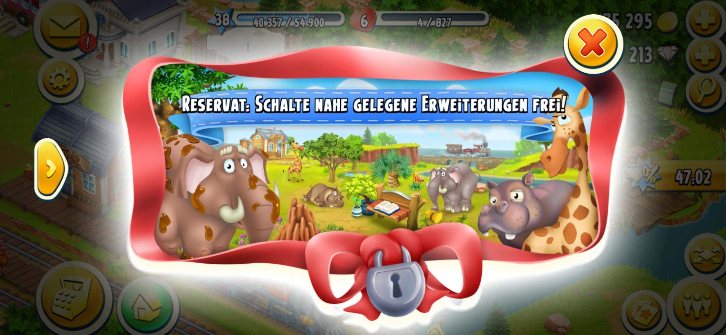 Reservat HayDay freischalten? (Hay Day)