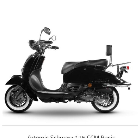 Artemis Schwarz 125 ccm - (Auto, Roller)