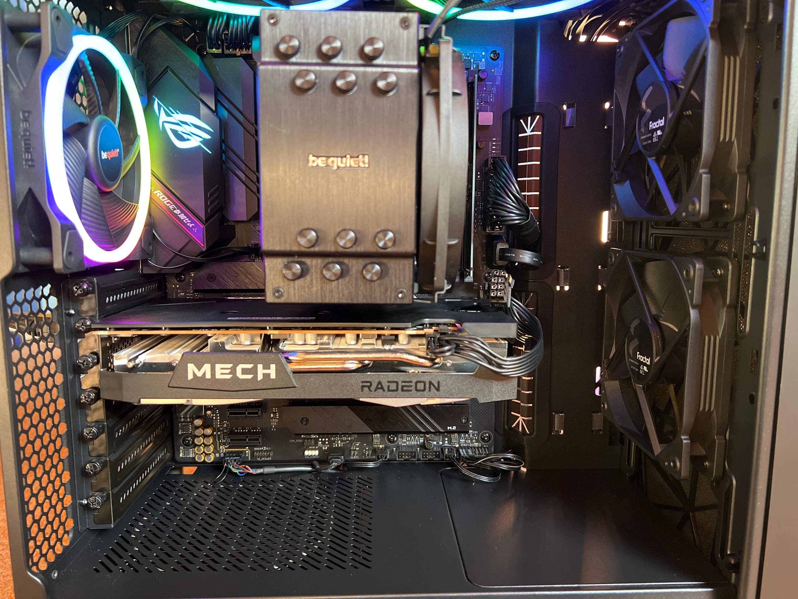 RGB funktioniert aber PC fährt nicht hoch? (Technik, Pcbau)