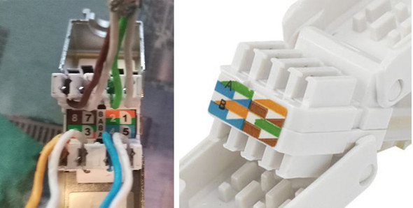 Richtige Belegung RJ45-Stecker? (Internet, LAN, LAN-Kabel)