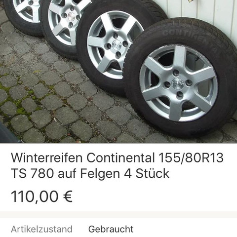 ....... - (Auto, KFZ, Reifen)
