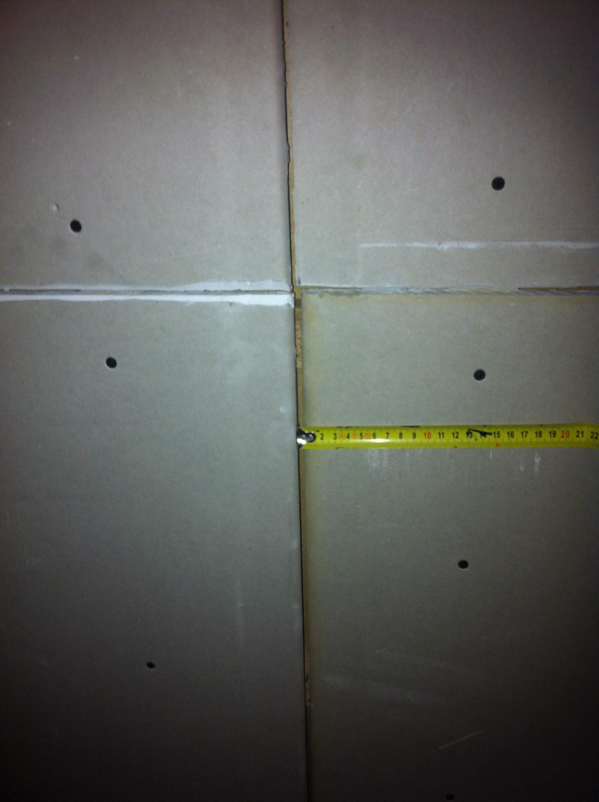 Rigips Decke falsch montiert? (Montage, Gipskarton)