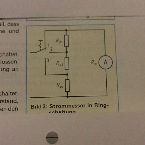 Die Dazugehörige Zeichnung  - (Elektrotechnik, Ringschaltung)