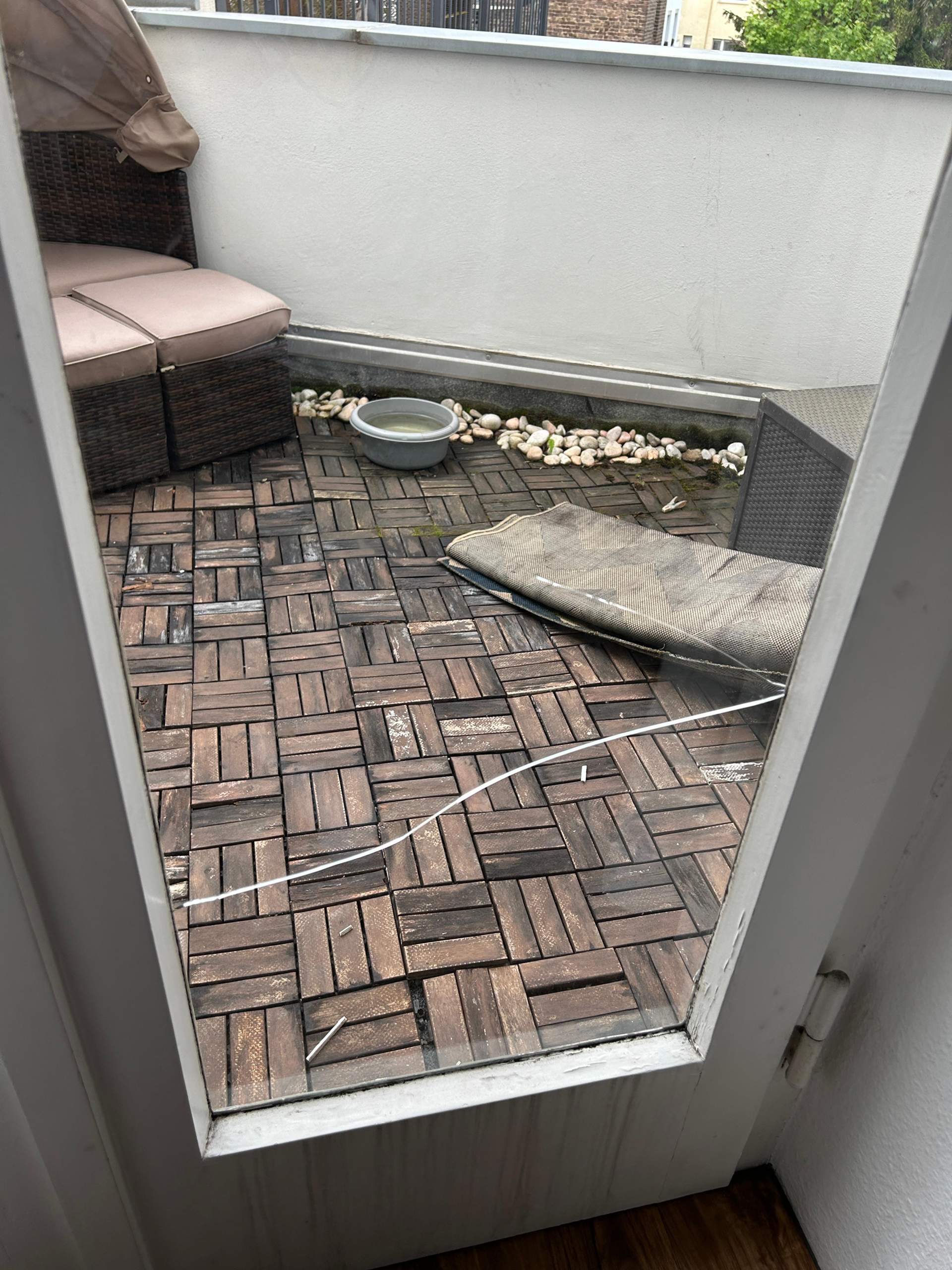 Riss in der Scheibe was tun? (Fenster, Glas, glasscheibe)