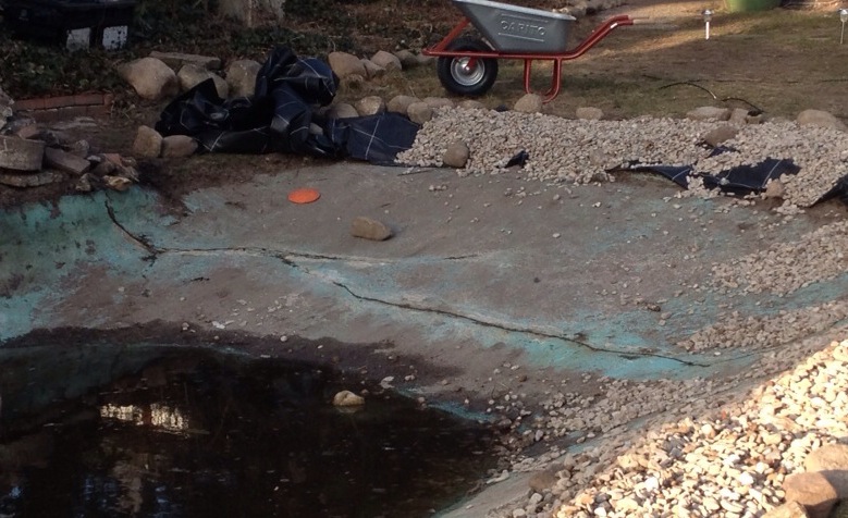 risse im teich wasser/druckfest abdichten (Beton, wasserdicht)